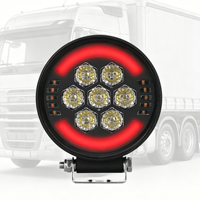 Nouvelle lampe de travail LED multifonctionnelle, lumière d'avertissement ambre, feu de position, lampe latérale, ECE R65 R10 R148 CE UKCA ROHS SAE J595