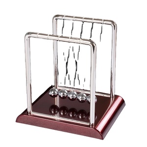 Bola de Colisión Newtoniana Sciedu, Experimentos de Física, Regalo para Estudiantes, Equipo de Laboratorio de Física, Péndulo de <span class=keywords><strong>Newton</strong></span>, Bola de Equilibrio - Product Image 1