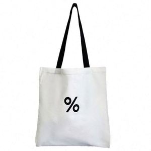 Sac fourre-tout en toile de coton biologique écologique imprimé sur mesure, réutilisable, robuste, pour les courses, la promotion, la vente en gros - Product Image 4