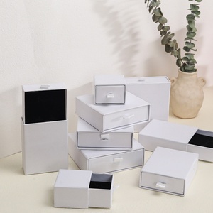 Customizable Rectangle Jewelry <b>Box</b> Cardboard Packaging Jewelry <b>Gift</b> Display Storage Professional Supplier in Stock for Wholesale - Product Image 5