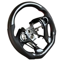 Volant en fibre de carbone forgé sur mesure avec LED pour Honda Accord 9e génération Crosstour Coupé 2012 2013 2014 2015 2016 2017
