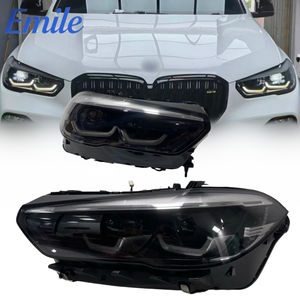 Vente en gros de phares LED d'origine pour <span class=keywords><strong>BMW</strong></span> <span class=keywords><strong>X5</strong></span> G05 2019 2020 <span class=keywords><strong>2021</strong></span> 2022, vision américaine, feux de voiture OE 63117933337 63117933338 - Product Image 1