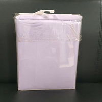 Ensemble de literie en polyester de style chinois traditionnel, violet clair, pour lit double, queen et king size, vente en gros, pas cher