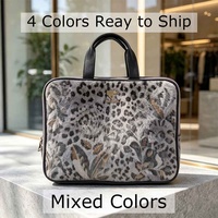 Étui pour MacBook en cuir imprimé léopard Yihe, housse pour MacBook Pro, pochettes pour ordinateur portable