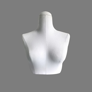 Maniquí <span class=keywords><strong>de</strong></span> Exhibición <span class=keywords><strong>de</strong></span> Lencería <span class=keywords><strong>de</strong></span> Medio Cuerpo, Recubierto <span class=keywords><strong>de</strong></span> Tela Plástica, para Tiendas <span class=keywords><strong>de</strong></span> Ropa Femenina, Modelos <span class=keywords><strong>de</strong></span> Sujetadores y Ropa Interior - Product Image 4