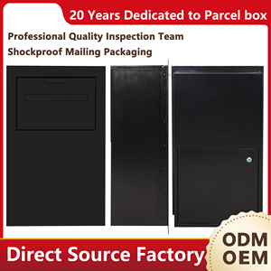 Panneau en acier inoxydable Clôture murale encastrée Boîte à journaux Boîte aux lettres australienne Boîte aux lettres étanche en brique - Product Image 4