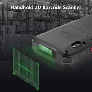 Escáner de código de barras de 5,0 pulgadas, 4800mAh, 2D, tarjeta sim, industrial, portátil, nfc, resistente, android, pda - Product Image 4