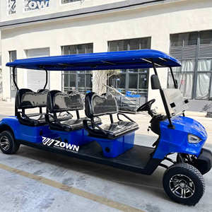 Carrito de Golf Eléctrico 2026, Nuevo Modelo, 4 Plazas, Batería de Litio de 48V, Asiento Elevable, con Audio, para Playa - Product Image 1