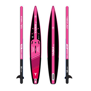 Drop Stitch Long <span class=keywords><strong>Sup</strong></span> Surf Paddleboard <span class=keywords><strong>14FT</strong></span> Racing Stand-up Paddle Board Red Surfing <span class=keywords><strong>Sup</strong></span> Paddleboard Isup Board - Product Image 6