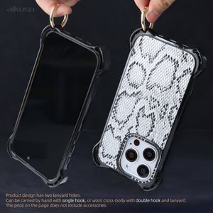 Fundas de TPU y Cuero para iPhone 15 14 Pro Max y Huawei Mate 60 Pro, Nuevas, Personalizadas, Cruzadas, Negras, de Fabricante - Product Image 5