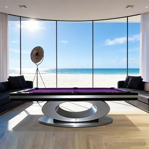 Mesa <span class=keywords><strong>de</strong></span> <span class=keywords><strong>Billar</strong></span> <span class=keywords><strong>de</strong></span> Diseño Antiguo <span class=keywords><strong>de</strong></span> Madera Maciza <span class=keywords><strong>de</strong></span> Alta Gama, Diseño Especial, 8 pies, Base <span class=keywords><strong>de</strong></span> Pizarra, Bolsillos <span class=keywords><strong>de</strong></span> Cuero Auténtico, Uso Doméstico, Usada, en Venta, Barata - Product Image 4