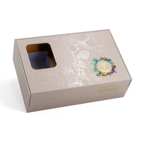Cajas de Papel Protectoras para Envasado de Miel de Lujo Personalizadas con Laminación Mate para Frascos de Vidrio para Alimentos Enlatados, Cajas de Regalo