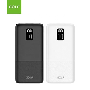 New Arrival Promotional Gift Power Bank LCD Digital Custom Logo Battery Type C Laptop Power Bank for Smart Phone