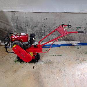 Outils professionnels de préparation des terres agricoles Piste diesel Micro Tiller Mini Tiller Chain Rail Tiller - Product Image 6