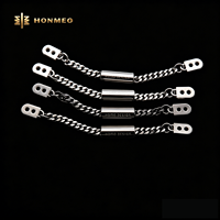 HONMEO Étiquettes métalliques personnalisées en alliage de zinc gravées avec logo de marque pour sacs, vêtements, jeans – Étiquettes OEM sur mesure