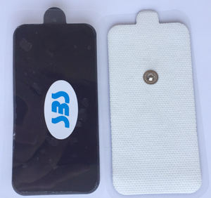 Bantalan elektroda Gel perekat lengket isi puluhan untuk pemijat pereda nyeri tubuh - Product Image 6