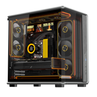Nouveau boîtier PC gaming Full Tower en acier et métal, format ATX, en stock, vente flash, châssis PC ARGB