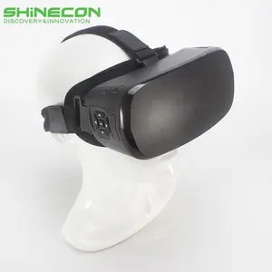 Headset VR realitas Virtual 3D, dengan 3DOF nirkabel kacamata Bluetooth VR untuk film & Video Game IMAX All in one VR Machine