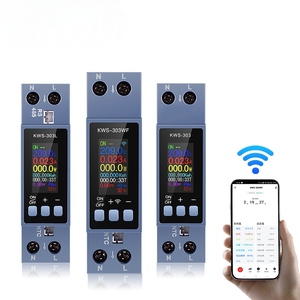 Medidor de Energía Inteligente KWS-303, Control 8 en 1, 110V 220V 40A, Medidor de Voltaje y Corriente Monofásico, Protector - Product Image 2