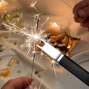 Aluminum Alloy Arc Pulse Igniter <b>USB</b> <b>Rechargeable</b> Windproof For Candles <b>Lighting</b> - Product Image 2