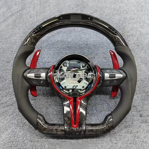 <span class=keywords><strong>Volant</strong></span> de sport <span class=keywords><strong>M</strong></span> en carbone forgé à LED à fond plat personnalisé pour <span class=keywords><strong>BMW</strong></span> F10 F20 F30 F32 F36 M3 F80 M4 F82 M2 F87 M5 F90 E90 E92 E93 - Product Image 4