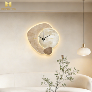 Lampe murale artistique de luxe créative américaine, style nordique minimaliste, design élégant, USB, pour salon et salle à manger - Product Image 1