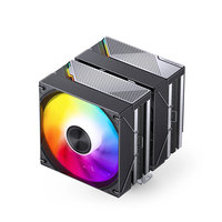 Ventilateur de refroidissement CPU Jonsbo CA80 ARGB en cuivre et aluminium avec LED RGB et roulement fluide 69,61 CFM pour boîtier PC de jeu