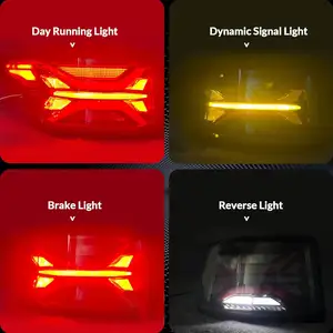 LED Tail Lamp Rear Light Taillight Assembly For Land Rover Range Rover Sport 2014-2017 2018-2022 New Back Lights Auto Parts