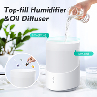 OEM Smart 2.5l ultrasonique diffuseur de brume fraîche humidificateur pour la maison