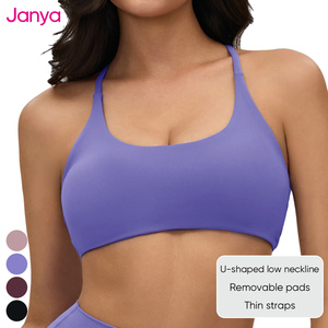 <span class=keywords><strong>Reggiseno</strong></span> Sportivo Janya all'Ingrosso, Nude, per Palestra e Fitness, con Imbottiture Rimovibili, Traspirante, Senza Schienale, con Spalline Incrociate, per Donna - Product Image 3
