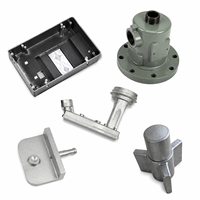 Pièces moulées sur mesure en aluminium par coulée sous pression (ADC12, A380, A356) et par coulée de précision (sable) pour l'automobile, la machinerie et la quincaillerie