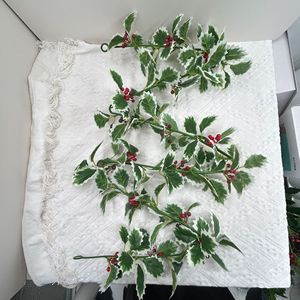 Couronne de Noël artificielle Runfeng en lierre, 30cm-100cm, en polyester, pour la décoration intérieure des fêtes - Product Image 4