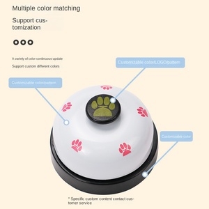 Campanello a Forma <span class=keywords><strong>di</strong></span> Zampa <span class=keywords><strong>di</strong></span> Gatto Yuglow, Specchio Argentato, Gioco da Tavolo con Suoneria a Mano - Product Image 3