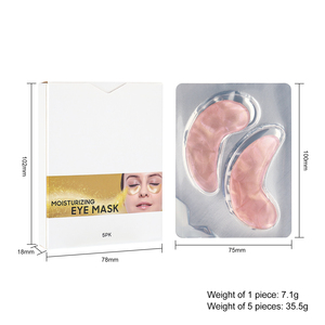 Masque pour les <span class=keywords><strong>yeux</strong></span> de marque privée or rose patchs sous les <span class=keywords><strong>yeux</strong></span> pour éliminer les cernes rides coussinets de gel pour les <span class=keywords><strong>yeux</strong></span> - Product Image 6