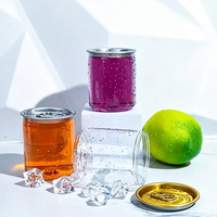 Boîtes jetables transparentes personnalisées avec logo imprimé, faible MOQ, pour thé au lait, jus, gâteaux, avec couvercles ouvrables