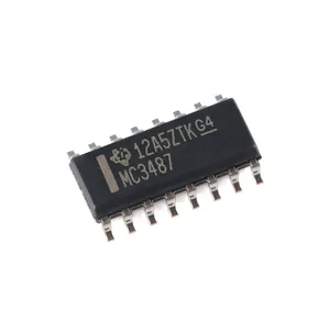 Orijinal SMD MC3487DR SOIC-16 Quad diferansiyel hattı sürücü çip entegre devreler elektronik bileşenler IC çip