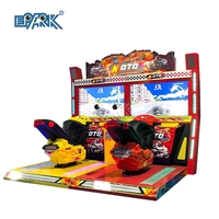 Simulateur de course de Moto de luxe à deux joueurs, Machine de jeu de conduite de Moto Super