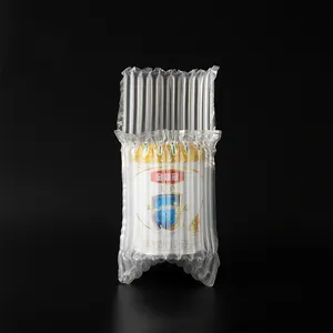 Usine directe chine grand plastique lait en poudre canettes protecteur sac gonflable bulle rembourrage Wrap rouleau emballage
