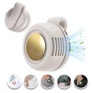 Mini <span class=keywords><strong>ventilateur</strong></span> portable <span class=keywords><strong>sans</strong></span> <span class=keywords><strong>pales</strong></span> à clipser pour la taille, <span class=keywords><strong>silencieux</strong></span>, 3 vitesses, mini-<span class=keywords><strong>ventilateur</strong></span> tourbillon <span class=keywords><strong>silencieux</strong></span> à clipser pour chemise - Product Image 2