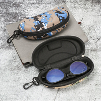 Étui à lunettes de ski pliable portable en EVA rigide, étanche, écologique, avec logo personnalisé disponible, couleur et taille personnalisables