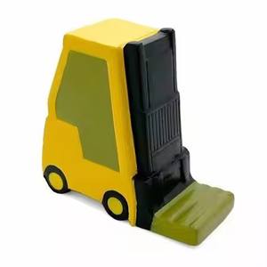 Bulldozer, chariot élévateur, tracteur anti-stress en mousse PU avec logo personnalisé, <span class=keywords><strong>boule</strong></span> anti-stress bulldozer, chariot élévateur, tracteur - Product Image 4