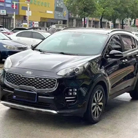 Подержанный KX5 1.6T DLX 2WD 2017 года, специальная серия к 15-летию, АКПП, левый руль, кожаный салон, турбо, для семейного использования, темно-серый