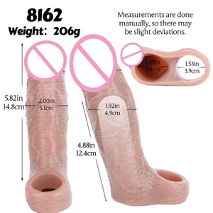 Nueva Funda para Pene SXXY, Extensor de Pene Realista, Anillo para Pene de Silicona, Dildo Hueco Ultra Ajustado, Juguetes Sexuales para Adultos - Product Image 2