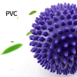 Individueller Umweltfreundlicher Massageball für Akupunkturpunkte Faszien Fitness Übungen Griffiger PVC Igelball für Yoga - Product Image 3