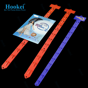 Tiras de clips de plástico personalizadas con 12 ganchos Tira para exhibidor Gancho para colgar al por menor - Product Image 5