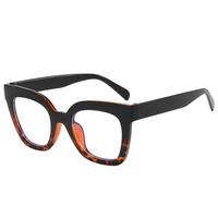 Lunettes d'ordinateur personnalisées œil de chat, monture simple et polyvalente pour femme, anti-lumière bleue