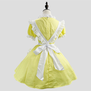 Little Bunny Maid Outfit Yellow Plus Size Cosplay Costume Spring 2024 Performance Anime Role Playing - Product Image 3