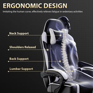 Sedia da <span class=keywords><strong>Gaming</strong></span> Ergonomica in Pelle PU ODM OEM Adatta per Ufficio e <span class=keywords><strong>Gaming</strong></span> 360° °   Schienale Girevole Regolabile - Product Image 6