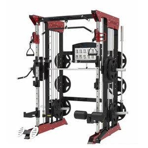 Multiestación multifunción para <span class=keywords><strong>gimnasio</strong></span> en casa, estante multifuncional, estación <span class=keywords><strong>de</strong></span> entrenamiento Smith, máquina <span class=keywords><strong>de</strong></span> entrenamiento comercial - Product Image 1