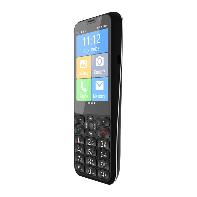 Customizable 4G LTE Keypad Phone Big Button SOS Emergency FM Radio GPS Spanish Elderly Phone Long Standby Unlocked Wholesale